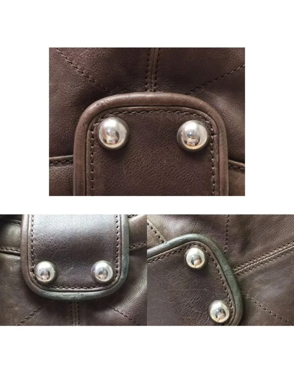 Chanel Leather Handbag Khaki